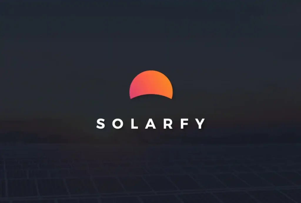 solarfy logo mockup